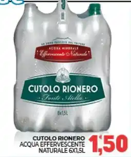 Eté Cutolo Rionero acqua effervescente naturale offerta