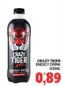 Eté Crazy Tiger energy drink offerta