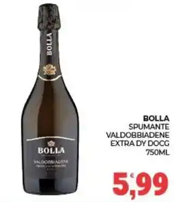 Eté Bolla spumante valdobbiadene extra dry docg offerta