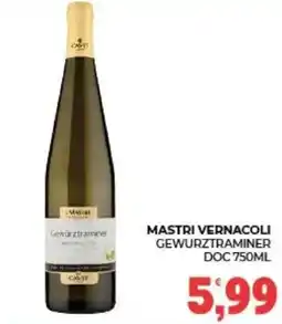 Eté Mastri Vernacoli Gewürztraminer offerta