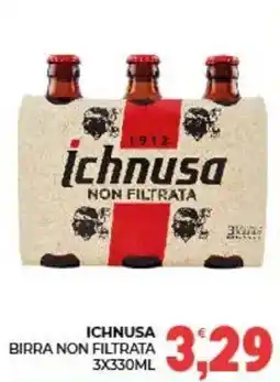 Eté Ichnusa birra non filtrata offerta