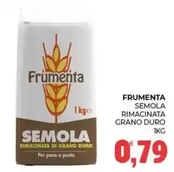 Eté Frumenta semola rimacinata grano duro offerta