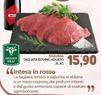 Tagliata bovino adulto DASURIA