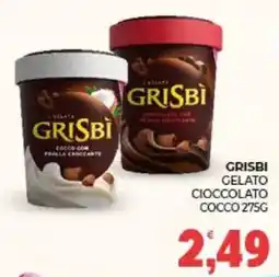 Eté Grisbi gelato cioccolato cocco offerta