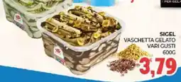 Eté Sigel vaschetta gelato vari gusti offerta