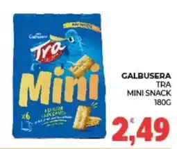 Eté Galbusera Tra Mini Snack offerta