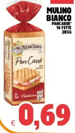 Eté Mulino Bianco Pan Carre' offerta