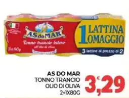 Eté As do Mar tonno trancio intero olio di oliva offerta