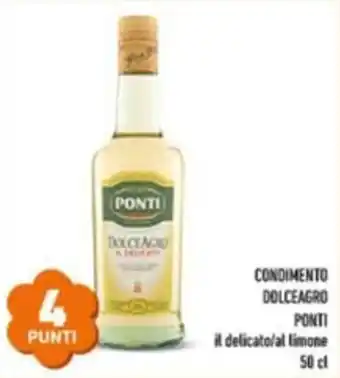 Condimento dolceagro ponti il delicato al limone