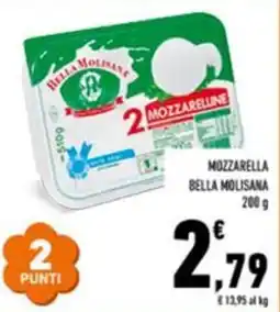 Conad City Mozzarella Bella Molisana offerta