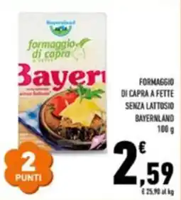 Conad City Formaggio di capra Bayernland offerta