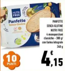 Conad City Panfette senza glutine Nutri Free offerta