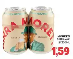 Eté Moretti birra offerta
