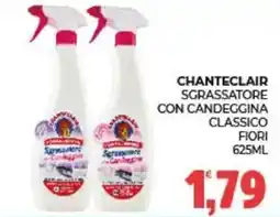 Eté Chanteclair sgrassatore con candeggina classico fiori offerta