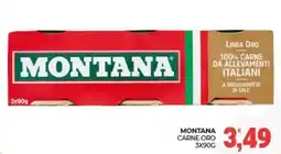 Eté Montana carne oro offerta