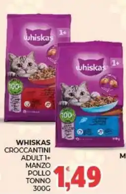 Eté Whiskas Croccantini Adult 1+ offerta