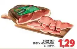 Eté Senfter speck montagna all'etto offerta