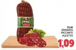 Eté Clai spianata piccante offerta