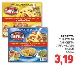 Eté Beretta cubetti di pancetta affumicata dolce offerta