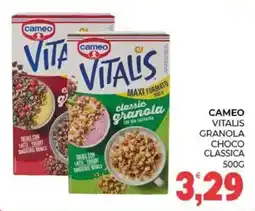Eté Cameo Vitalis Granola Choco Classica offerta