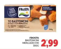 Eté Frosta bastoncini merluzzo offerta
