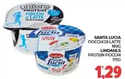 Eté Santa lucia fiocchi di latte offerta