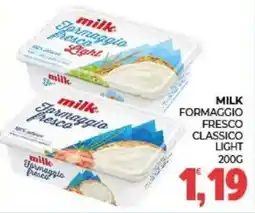 Eté Milk Formaggio Fresco Classico Light offerta