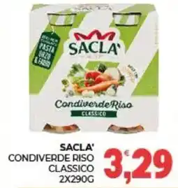 Eté Sacla' condiverde riso classico offerta