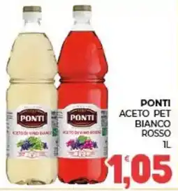Eté Ponti aceto pet bianco rosso offerta