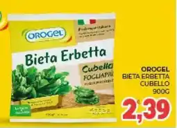 Eté Orogel bieta erbeta cubello offerta
