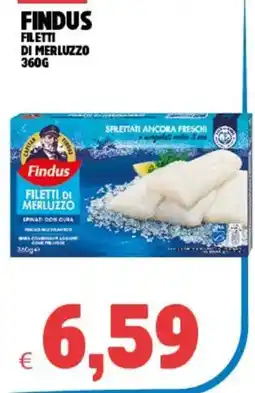 Eté Findus filetti di merluzzo offerta