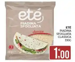 Eté Eté piadina sfogliata classica offerta