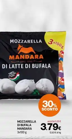 Superconti Mozzarella di bufala mandara offerta