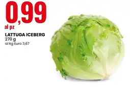 Eurospin Lattuga iceberg offerta