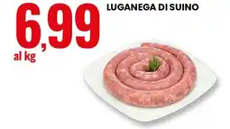Eurospin Luganega di suino offerta