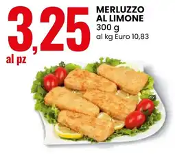 Eurospin Merluzzo al limone offerta