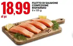 Eurospin Filetto di salmone confezione risparmio offerta