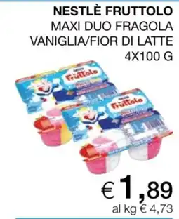 Coop Nestlé Fruttolo Maxi Duo offerta