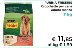 Coop Friskies Crocchette per cane adulto manzo offerta