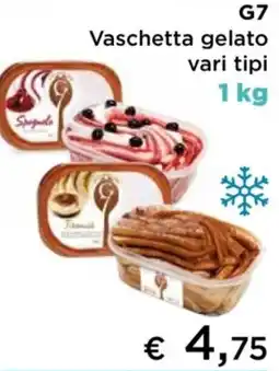 Coop Vaschetta gelato vari tipi offerta