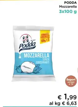 Coop Podda Mozzarella offerta