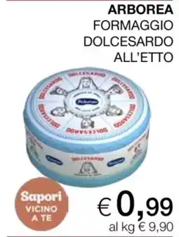 Coop Arborea formaggio dolcesardo all'etto offerta