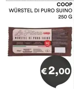 Coop Würstel di puro suino offerta
