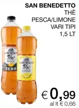 Coop San Benedetto The Pesca/Limone offerta