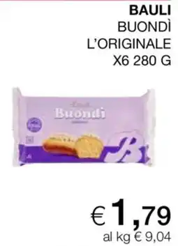 Coop Buondì l'originale offerta