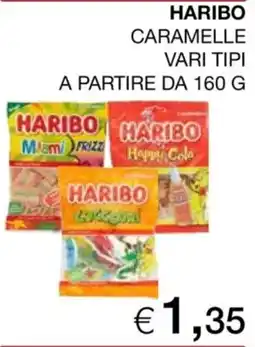 Coop Haribo caramelle vari tipi offerta