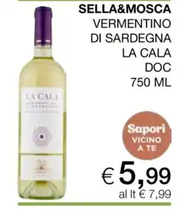 Coop Sella&Mosca Vermentino di Sardegna La Cala DOC offerta