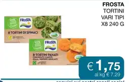 Coop Frosta tortini vari tipi offerta