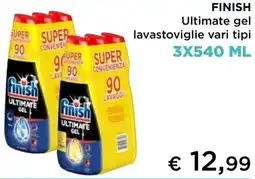 Coop Finish Ultimate gel offerta