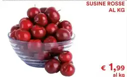 Coop Susine rosse offerta